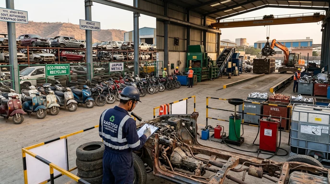 Sell Scrap Motor Vehicle in Jaipur
